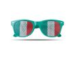 Lunettes publicitaires avec drapeaux de pays couleur vert