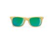Lunettes publicitaires effet bois couleur bois