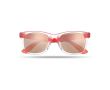 Lunettes de soleil personnalisées polarisées couleur rouge