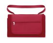 Nappe de pique-nique dans un sac pour publicité couleur rouge