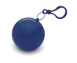 Imperméable publicitaire en boule ronde couleur  bleu