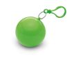 Imperméable publicitaire en boule ronde couleur  lime