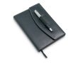 Bloc-notes exclusif avec stylo couleur  noir