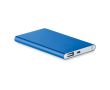Batterie externe personnalisable 4000 mAh couleur bleu roi