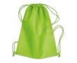 Sac à cordon en tissu \"non tissé\" couleur lime