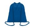Sac à dos en coton personnalisé pour publicité couleur  bleu roi 