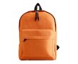 Sac à dos personnalisé avec poche extérieure couleur  orange