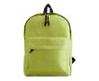 Sac à dos personnalisé avec poche extérieure couleur  lime