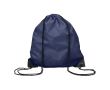 sacs à cordon personnalisés économiques couleur  bleu