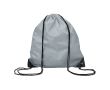 sacs à cordon personnalisés économiques couleur  gris