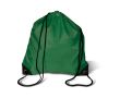 sacs à cordon personnalisés économiques couleur  vert