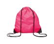 sacs à cordon personnalisés économiques couleur  fuchsia