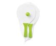 Set publicitaire de raquettes de plage couleur  lime