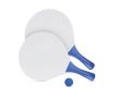 Set publicitaire de raquettes et balle couleur  bleu