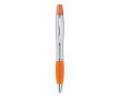 2 en 1 stylo de couleur avec phosphore couleur  orange