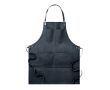 Tablier publicitaire avec poches couleur  noir