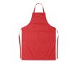 Tabliers avec le logo d'entreprise couleur  rouge