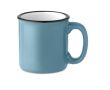 Tasses avec logo de style vintage 290ml couleur  bleu