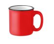 Tasses avec logo de style vintage 290ml couleur  rouge