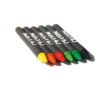 Boîte de 6 crayons cires de couleur personnalisés couleur  multicolore