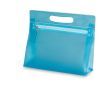trousse de toilette de merchandising publicitaire couleur bleu