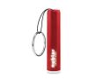 Lampe torche avec le logo lumineux couleur rouge
