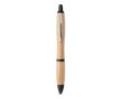 Stylo publicitaire en bois classique couleur noir