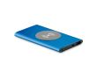 Chargeur sans fil et power Bank 400mAh couleur bleu roi