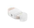 Gomme avec taille crayon publicitaire couleur blanc