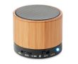 Enceinte Bluetooth en bois publicitaire couleur noir