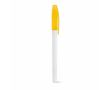 Stylo personnalisé classique pas cher couleur jaune