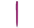 Stylo en plastique avec finitions métalliques couleur fuchsia