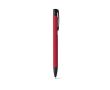 Stylo en aluminium avec le corps coloré couleur rouge