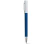 Stylo promotionnel avec effet métallique couleur bleu