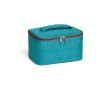 Grande trousse de toilette pour maquillage couleur turquoise