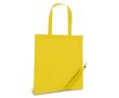 Amusant sac cabas publicitaire couleur jaune