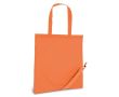 Amusant sac cabas publicitaire couleur orange