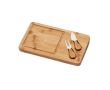 Planche à découper publicitaire pour le fromage couleur bois