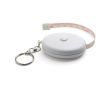 Petit porte-clé avec mètre ruban 1,5m couleur blanc