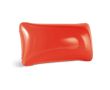 Oreiller gonflable pas cher avec logo couleur rouge