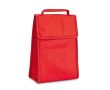 Sac isotherme pliable avec logo couleur rouge
