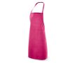 Tablier en coton de couleur couleur fuchsia