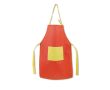 Tablier publicitaire pour enfant non tissé couleur rouge