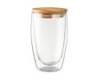 Grande tasse publicitaire transparente 450ml couleur transparent