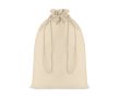 Grand sac coton personnalisé pour cadeau couleur beige