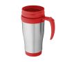 Mug de voyage isotherme personnalisable couleur rouge