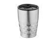 Mug thermos personnalisé géométrique couleur argenté
