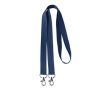 Tour de cou double personnalisable color bleu