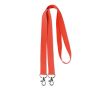 Tour de cou double personnalisable color rouge