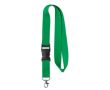 Lanyards personnalisés avec boucle détachable color vert